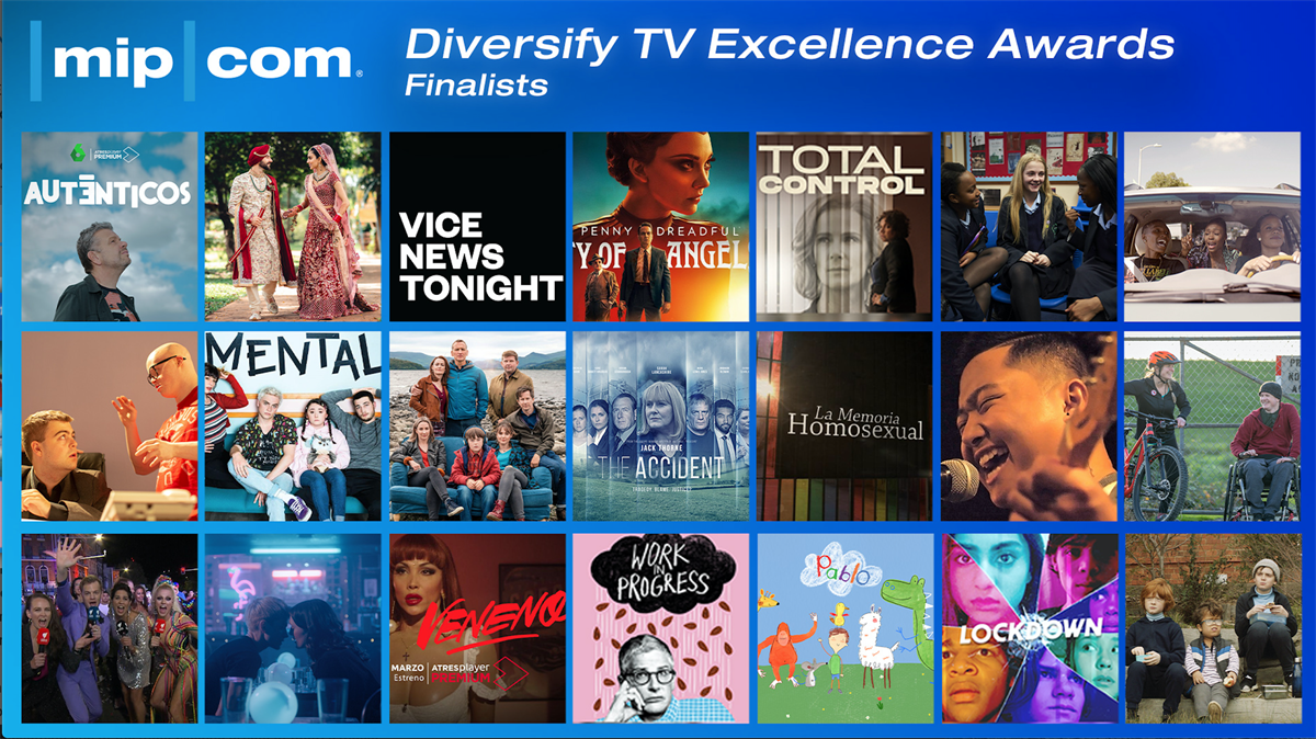 Shortlist unveiled for MIPCOM Diversify TV Excellence Awards 2020